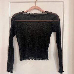 Women's Long Sleeve Mesh